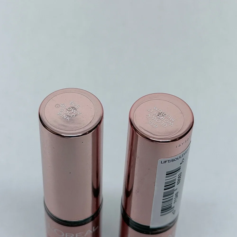 L'Oreal Paris Lumi Le Liquid Blush Set 625 Glowy Gold Pink & 635 Worth It Medium